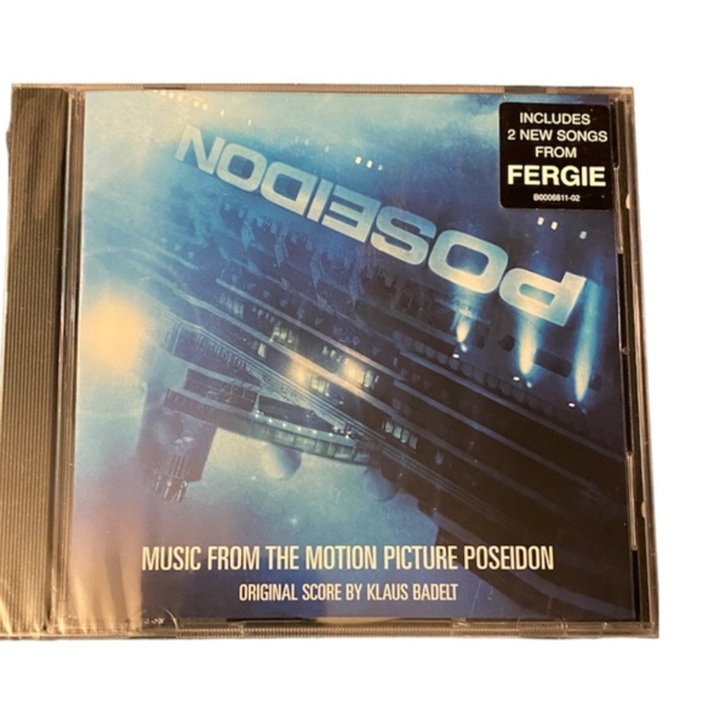 POSEIDON Soundtrack CD Music from the Motion Picture Klaus Badelt New Sealed